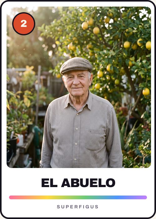 Figurita número 2 pegada en el álbum