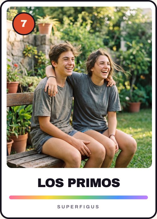 Figurita número 7 pegada en el álbum